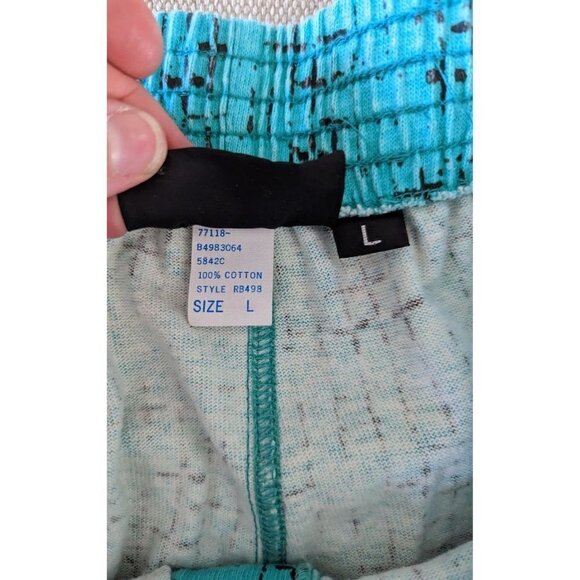 Blade Gear Deadstock 1990's Vintage Rollerblade Turquoise Athletic Shorts Large - Picture 6 of 6